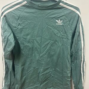 Adidas Forest Green Long Sleeve Tee